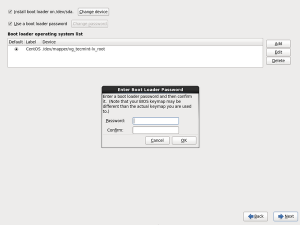 Set Boot Loader Password