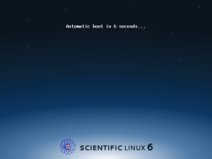 Boot Scientific Linux DVD