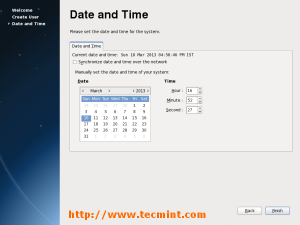 Set Date and Time