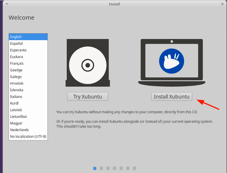 Install Xubuntu Desktop