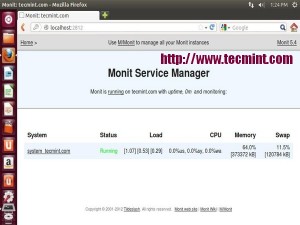 Install Monit in Fedora