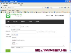 PointSMS Compose SMS