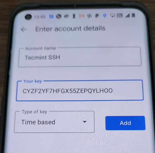 SSH Secret Key
