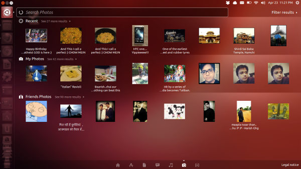 Ubuntu New Lenses