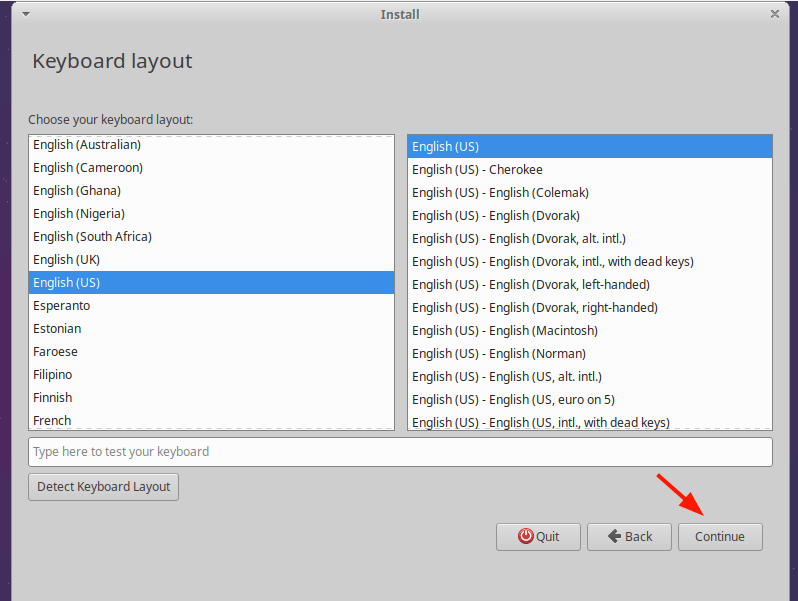 Xubuntu Keyboard Layout