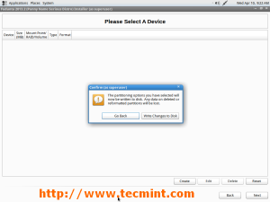 Fuduntu Write changes to Disk
