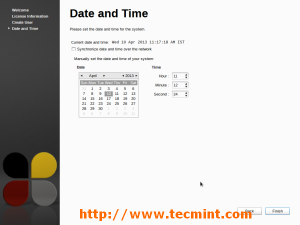 Set Date and Time Zone