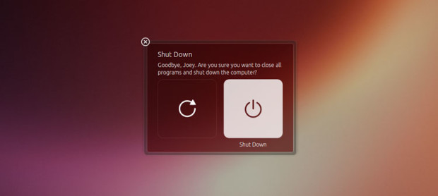 Ubuntu logout