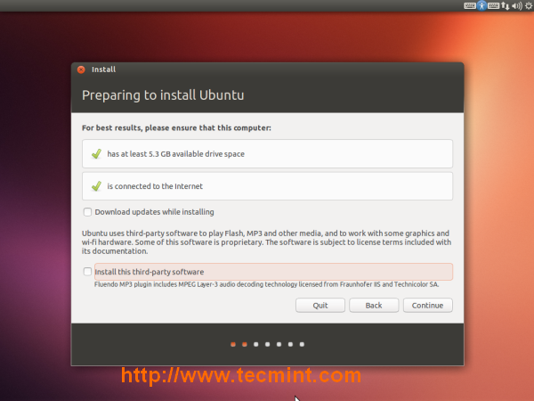 Prepare to install Ubuntu 13.04
