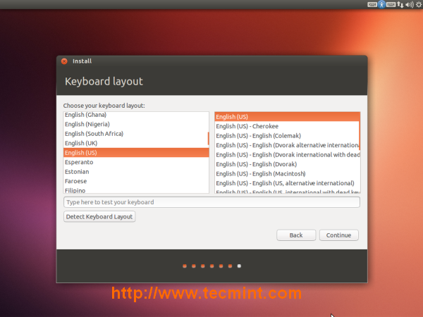 Select Keyboard