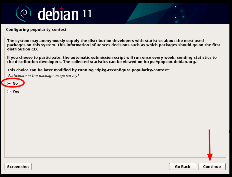 Choose Debian Survey