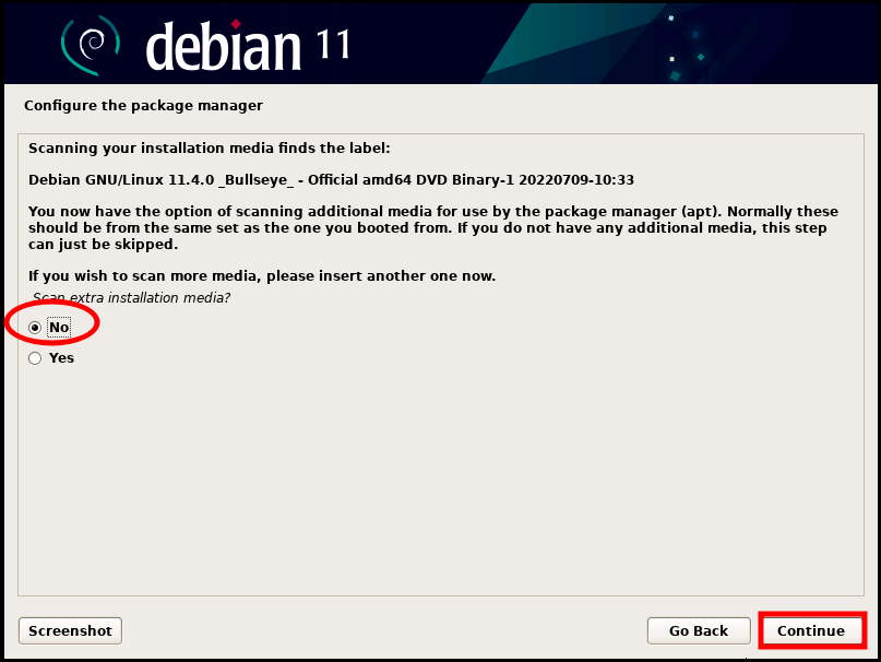 Configure Debian Package Manager