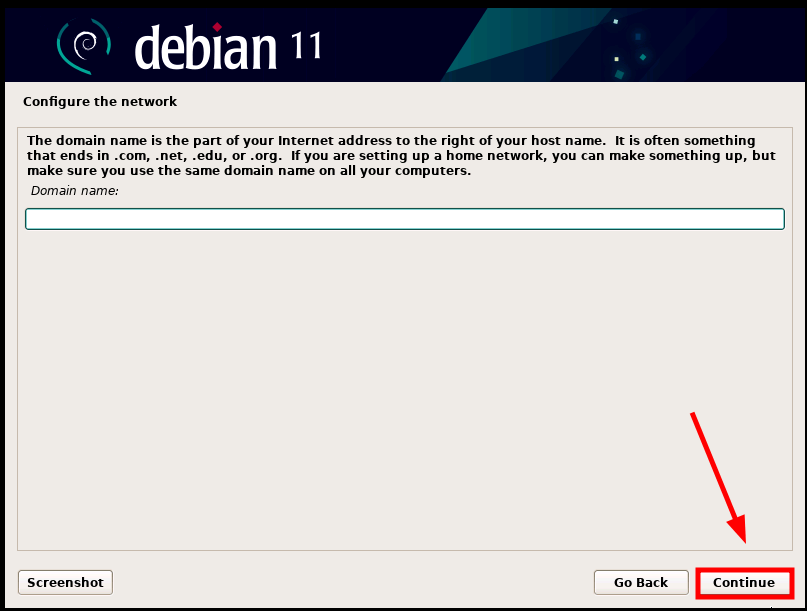 Debian 11 Domain Name