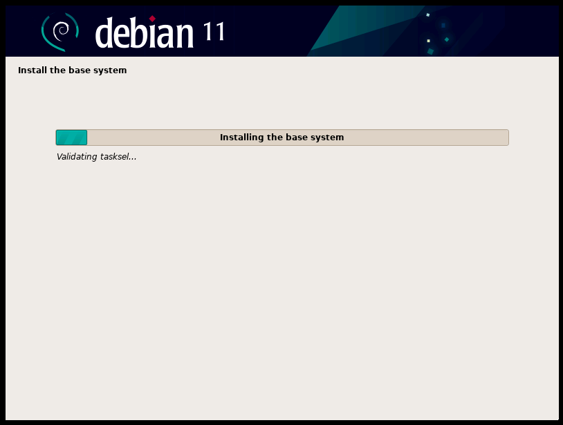 Installing Debian Base System