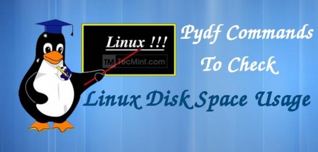 Pydf Command to Check Disk Usage