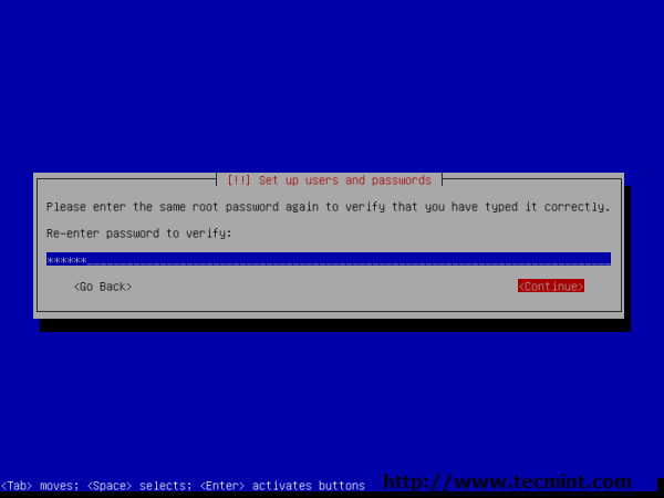 Debian 7.0 root Password