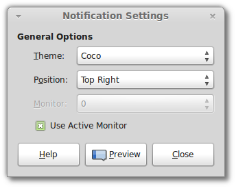 Linux Mint Notifications