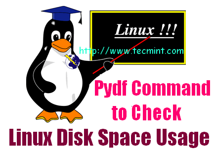 Pydf Command to Check Disk Usage