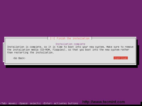  Instalación iniciada de Ubuntu 13.04 