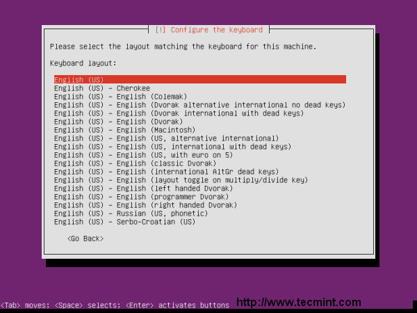 Configuración del teclado Ubuntu 13.04