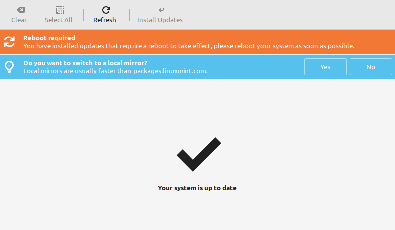 Linux Mint Updates