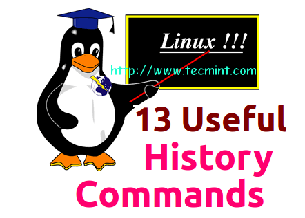  comando de historial de Linux 