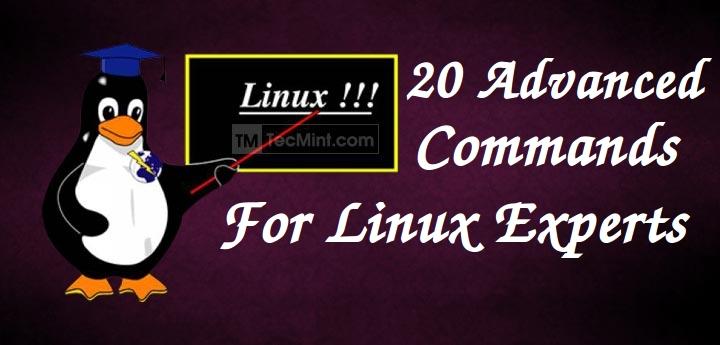 Advance Commands for Linux Experts