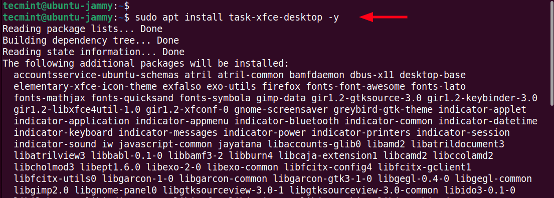 Install XFCE in Ubuntu Desktop