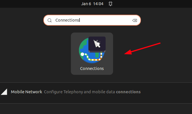 Gnome Connections - A Remote Desktop Client