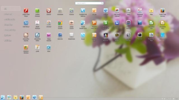 Linux Deepin Application Launcher