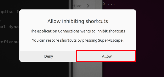 Allow Inhibiting Shortcuts