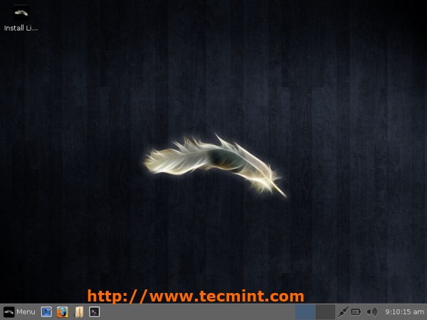 Linux Lite Welcome Screen