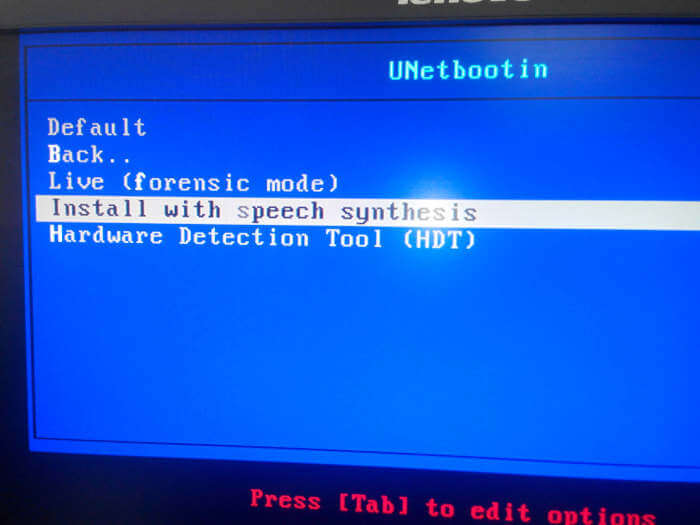 Booting Linux from USB