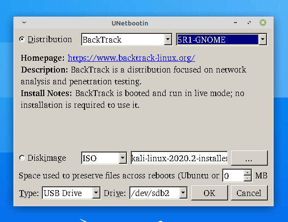  Crear unidad USB de arranque Linux 