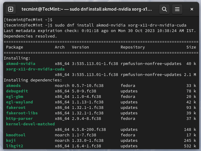 Install NVIDIA Driver and CUDA Toolkit