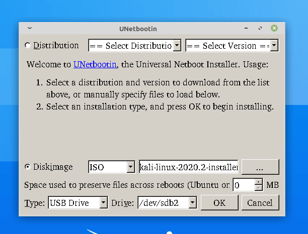 Unetbootin Add ISO