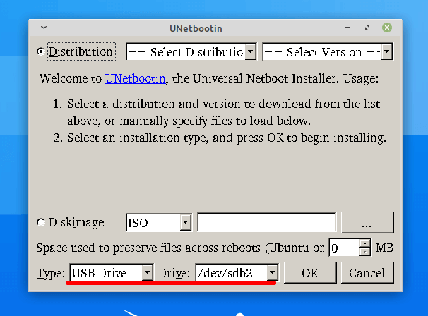 auroch Prestigefyldte erhvervsdrivende Install Linux from USB Device or Boot into Live Mode Using Unetbootin and  dd Command