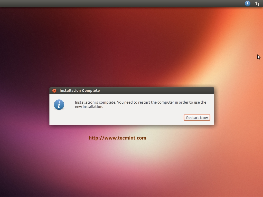 Installation was started. Ubuntu 13. Ubuntu 13.04. Ubuntu 13 4. Ubuntu install.