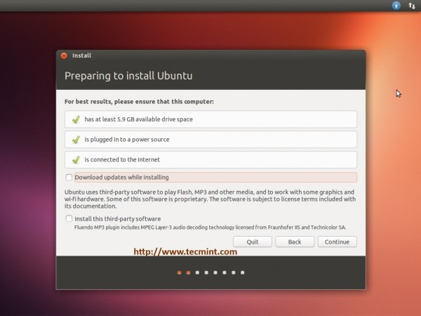 Preparing to Install Ubuntu