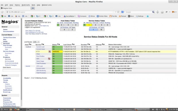 Nagios Remote Host Monitoring