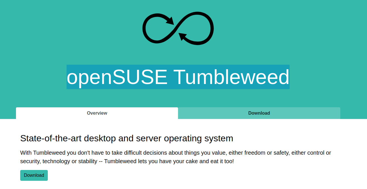 Download openSUSE Tumbleweed