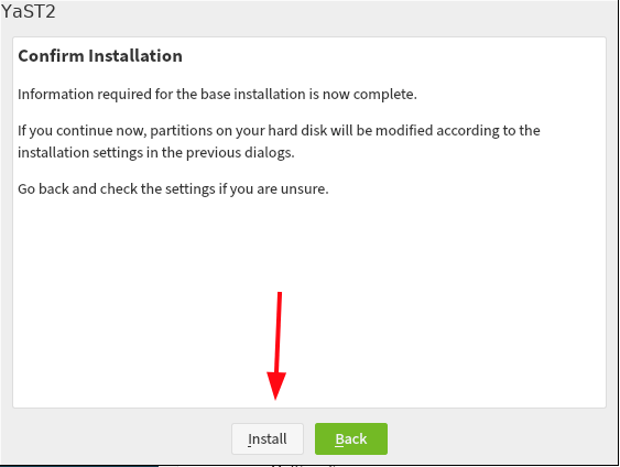 Install openSUSE Tumbleweed