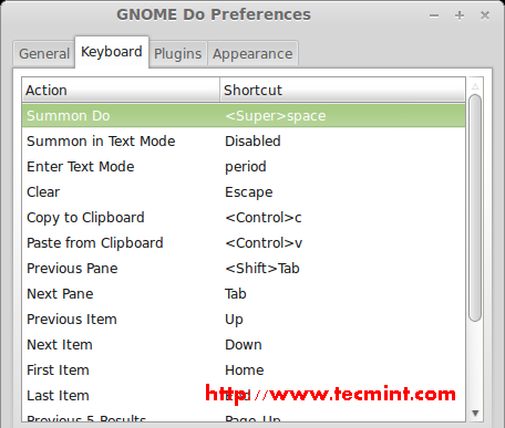 Gnome Do Keyboard