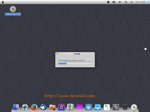 Pear OS Install Process