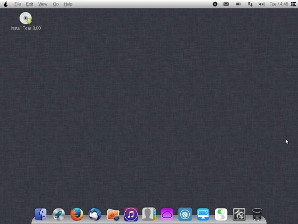 Pear OS 8 Live Desktop