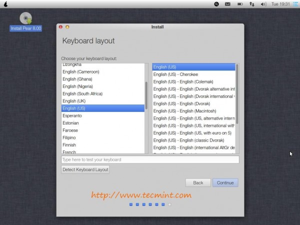 Keyboard Layout Settings