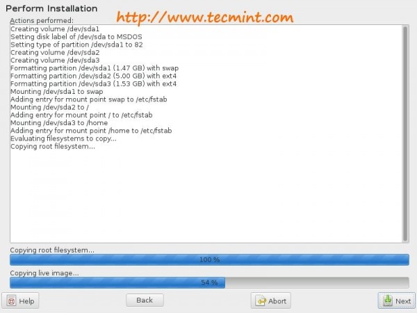 Perform Installation
