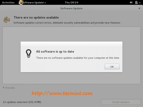 Software Up-to-date
