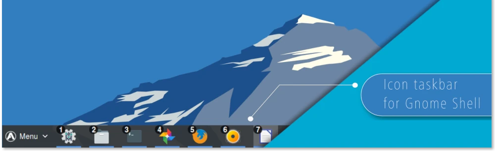 Dash to Panel - Merge Your Dock and Top Bar