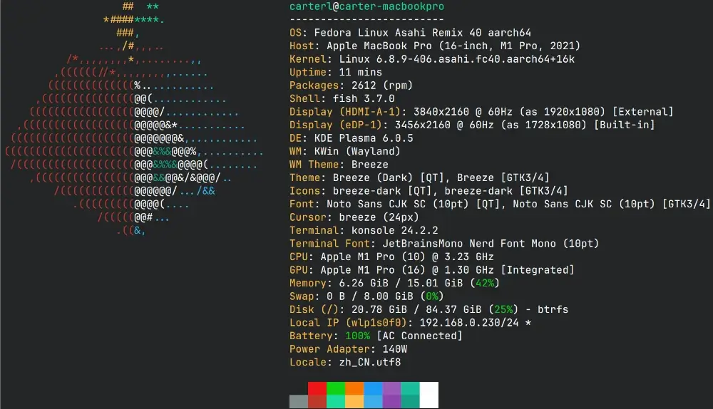 Fastfetch - System-Informationswerkzeug